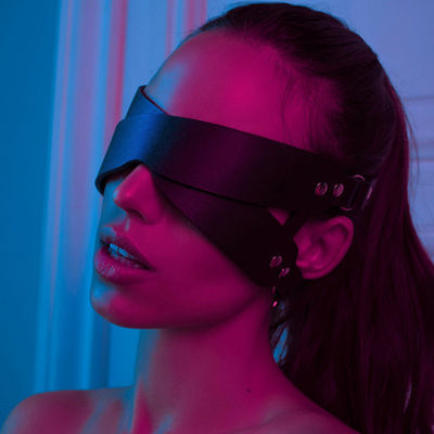 Silicone ABS BDSM Set Bondage Oogmasker Paar Seks Speelgoed Lederen Slaaf