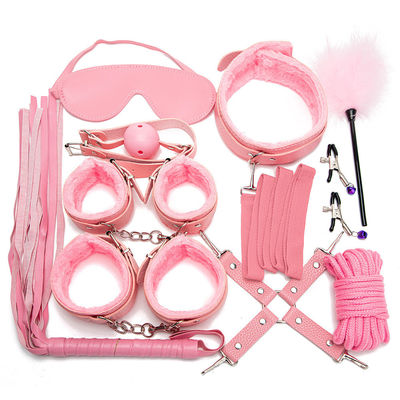 10 Set Light Self Bondage Kit Leer Kit SM Slave Passion Fetish Bedboeien