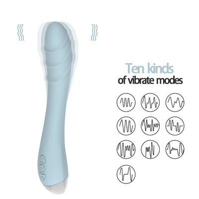 Oplaadbare G-spot vibrators Liquid Silicone Dildo Volwassen Seks Speelgoed Clit Pussy 20.5cm
