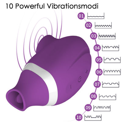 122g Vrouwelijke seks vibrators speelgoed Klitorale zuig vibrator 8,5 x 4 cm