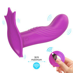 Vibrator voor seks op lange afstand Vrouwen draadloos seks speeltje panty vibrator 15cm