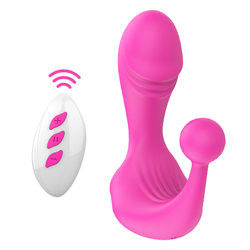 400g 15x9x9cm draadloze vibrator seks speeltje G-spot dildo waterdicht prostaat massager stimulator