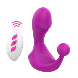 400g 15x9x9cm draadloze vibrator seks speeltje G-spot dildo waterdicht prostaat massager stimulator
