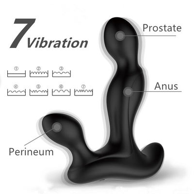 164g Mannelijke masturbator Gay Vibrating Prostate Massager Vibrator Volwassen Anus Plug