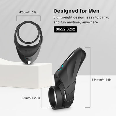 Penis Ring Oplaadbare mannelijke masturbator Speelgoed Anaal Masturbator Speelgoed Pen Ring 200g