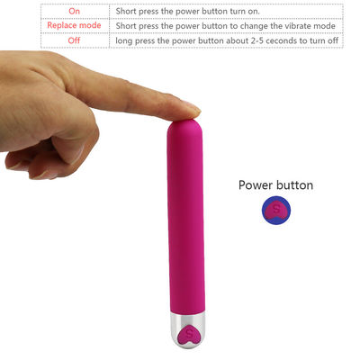 Lange kogel vibrator volwassen speelgoed siliconen ABS 137 x 21 mm