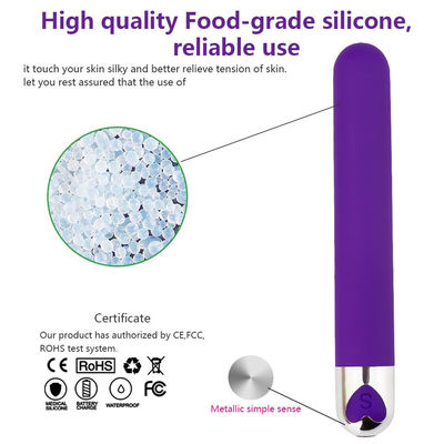 Lange kogel vibrator volwassen speelgoed siliconen ABS 137 x 21 mm