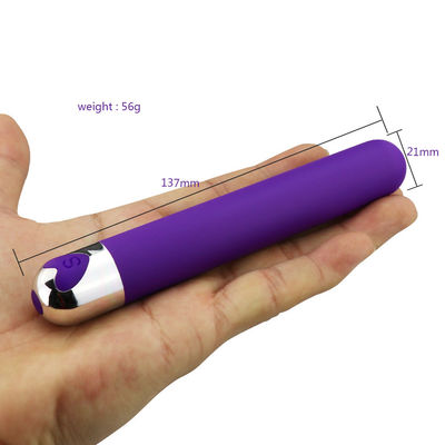 Lange kogel vibrator volwassen speelgoed siliconen ABS 137 x 21 mm