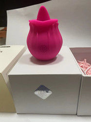 360g Tong Vibrator Volwassen Speelgoed Vibrator Seks Speelgoed Vagina Zuigen Roze Bloem