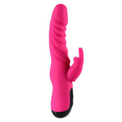 10 Frequency Vibrator Volwassen Speelgoed Konijnvormig Oplaadbare G-spot Dildo Tong Likken