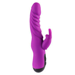 10 Frequency Vibrator Volwassen Speelgoed Konijnvormig Oplaadbare G-spot Dildo Tong Likken