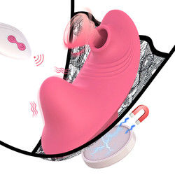Ondergoed Sexy volwassen seks vibrators Panty Clitoris Sucker Toy Voor Vrouwen 9cm X 4.3cm
