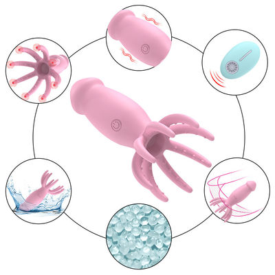 Leuke mini G-spot vibrators 8 Finger Octopus vibrator Scalp hoofdmassageur
