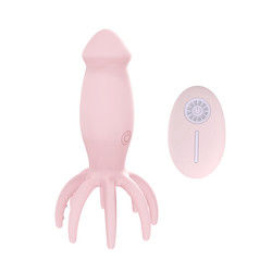 Leuke mini G-spot vibrators 8 Finger Octopus vibrator Scalp hoofdmassageur