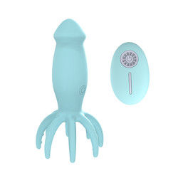 Leuke mini G-spot vibrators 8 Finger Octopus vibrator Scalp hoofdmassageur