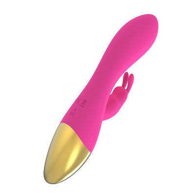 Oplaadbare G-spot seksspeeltjes waterdicht konijn clit massager vibrator voor vrouwen