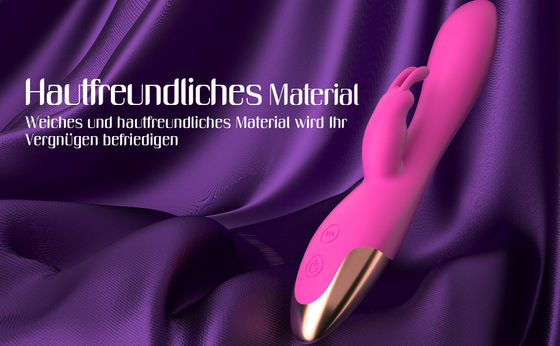 Oplaadbare G-spot seksspeeltjes waterdicht konijn clit massager vibrator voor vrouwen