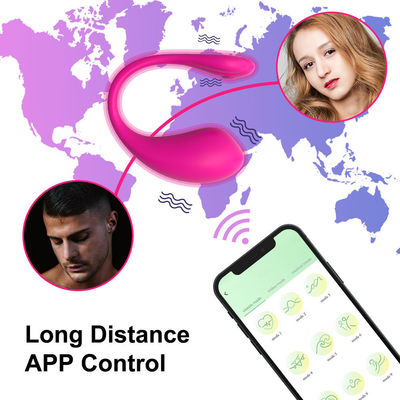 Draadloze slimme vibrator seksspeelgoed 250g App Control Mini Love Jump Egg Vibrator voor vrouwen