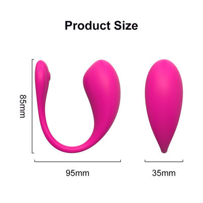 Draadloze slimme vibrator seksspeelgoed 250g App Control Mini Love Jump Egg Vibrator voor vrouwen