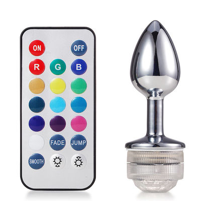 G Spot Cosplay Anal Plug Seks Speelgoed Glow Tail Remote Control Lumineux Juweled Butt Plug