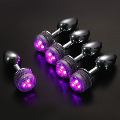 G Spot Cosplay Anal Plug Seks Speelgoed Glow Tail Remote Control Lumineux Juweled Butt Plug