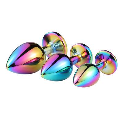 Ronde masturbatie anale plug seksspeelgoed mannelijk anale speeltje stimulator kristal accessoire