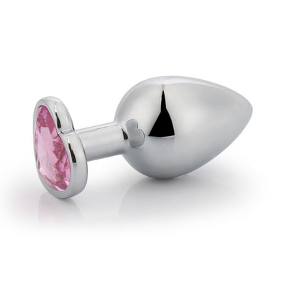 Hartvormig Man Masturbatie Speelgoed Vibrerende Kont Dildo Meerdere Kleuren Metalen Kont Speelgoed