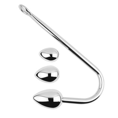 Cage Anal Plug Seks Speelgoed Roestvrij staal Anaal Speelgoed Voor Mannen Haakjes Pen Set Met Verstelbare Bal