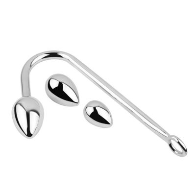 Cage Anal Plug Seks Speelgoed Roestvrij staal Anaal Speelgoed Voor Mannen Haakjes Pen Set Met Verstelbare Bal