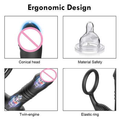 250g Vibrating Anal Plug Seks Speelgoed Prostaat Massage Uitstel Ejakulatie App Afstandsbediening