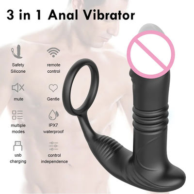 250g Vibrating Anal Plug Seks Speelgoed Prostaat Massage Uitstel Ejakulatie App Afstandsbediening
