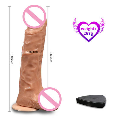 8 inch vrouwen seksspeeltjes dildo huidgevoel doorlaatbaar vloeibare siliconen dildo