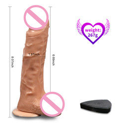 8 inch vrouwen seksspeeltjes dildo huidgevoel doorlaatbaar vloeibare siliconen dildo