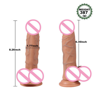 350g penis siliconen realistische dildo 350g vrouwen seksspeelgoed waterdicht