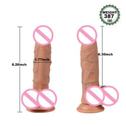 350g penis siliconen realistische dildo 350g vrouwen seksspeelgoed waterdicht