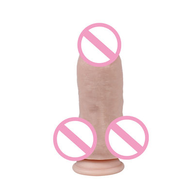 215mm Penis Vrouwen Seksspeelgoed Realistisch Medisch Silicone Dildo Silicone Rubber