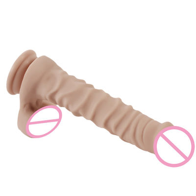 350g 215mm Dikke Vrouwen Dildo Vloeibare Silicone Extra Zachte Dildo Rubber Seks Speelgoed
