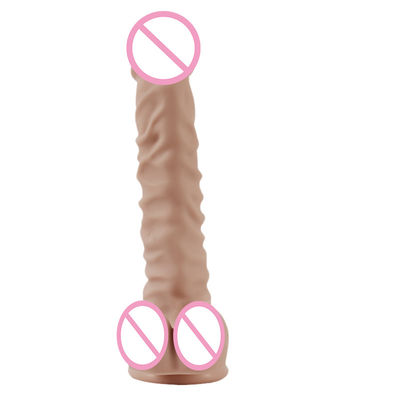 350g 215mm Dikke Vrouwen Dildo Vloeibare Silicone Extra Zachte Dildo Rubber Seks Speelgoed