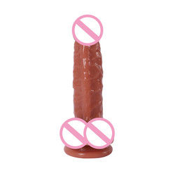 21.5 x 4cm Vrouwen Realistische Dildo Zachte Silicone Dildo Waterdicht