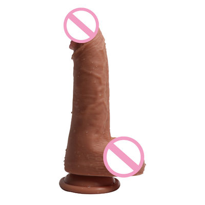 Man 14 x 4 cm Realistisch Penis Speelgoed Liquid Soft Silicone Fake Realistisch Penis Seks Speelgoed