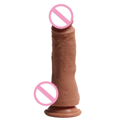 Man 14 x 4 cm Realistisch Penis Speelgoed Liquid Soft Silicone Fake Realistisch Penis Seks Speelgoed