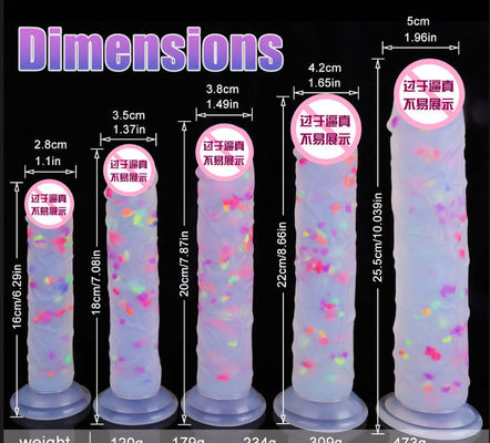 21.5 x 4cm Realistische dildo Rubber Kunstmatige penis Anal Man Liquid Soft Silicone