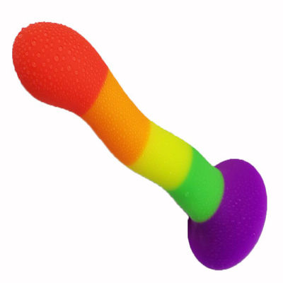 Silikon rubber waterdichte vloeibare siliconen dildo 18 x 4cm enorme realistische dildo