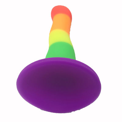 Silikon rubber waterdichte vloeibare siliconen dildo 18 x 4cm enorme realistische dildo
