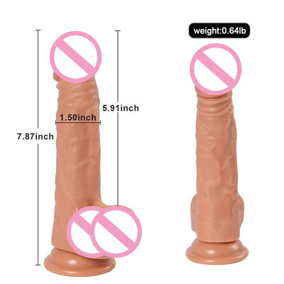 Penis Man Liquid Silicone Dildo Zuigbeker Zachte Ultra Realistische Dildo Voor Vrouwen
