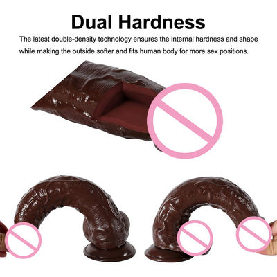 10 inch Xxl Realistische Dildo Dubbele Dildo Custom Gummy Real Feel Big Dog Pen
