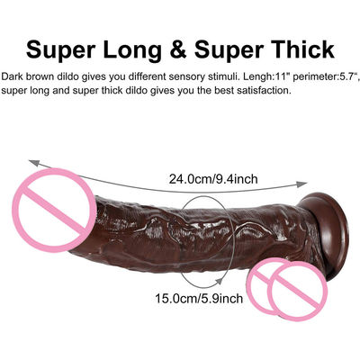 10 inch Xxl Realistische Dildo Dubbele Dildo Custom Gummy Real Feel Big Dog Pen