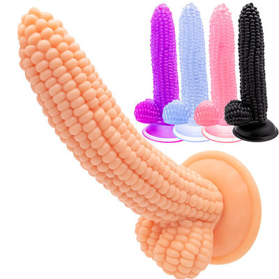 Reële dildo in de vorm van een maïspenis.