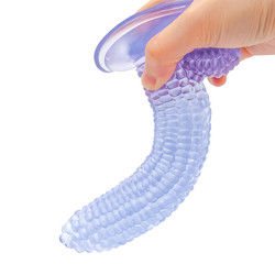 Reële dildo in de vorm van een maïspenis.