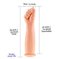 PVC rubberen hand dildo tentakel seksspeeltjes enorme vuisthand dildo kont penis